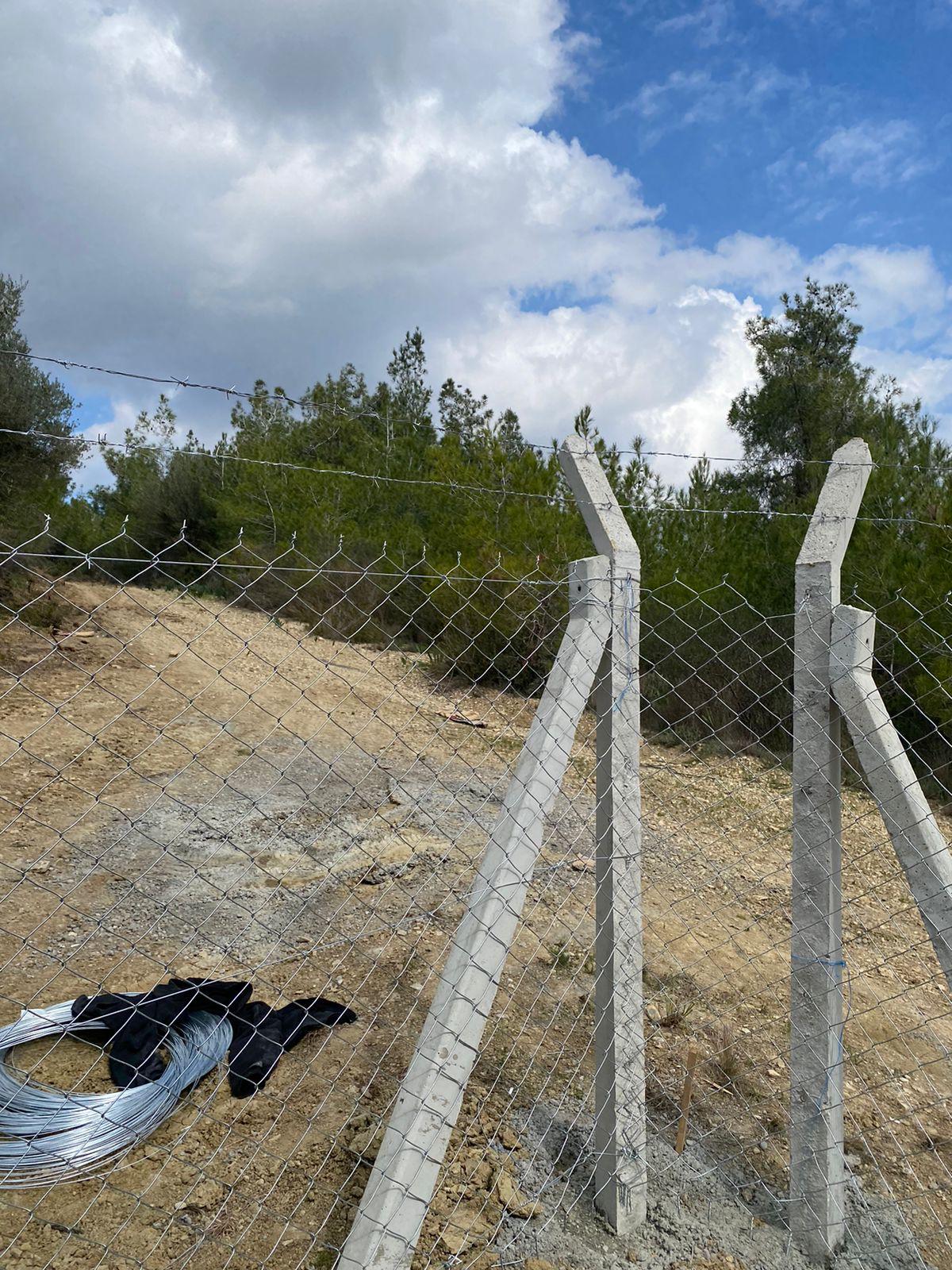 Beton Direkli Tel Örgü Kurumsal Proje Uygulaması 56